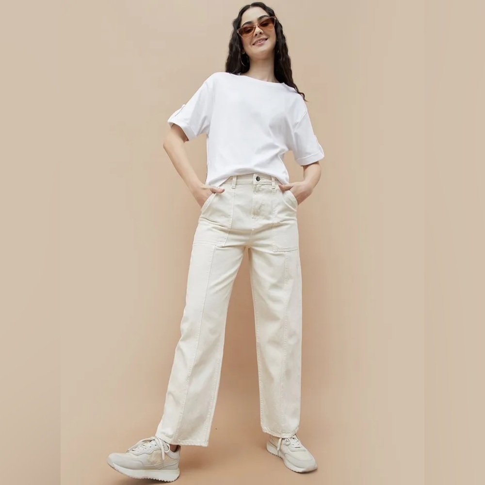 YOUNG FABULOUS AND BROKE | straight leg front pocket pant | size large